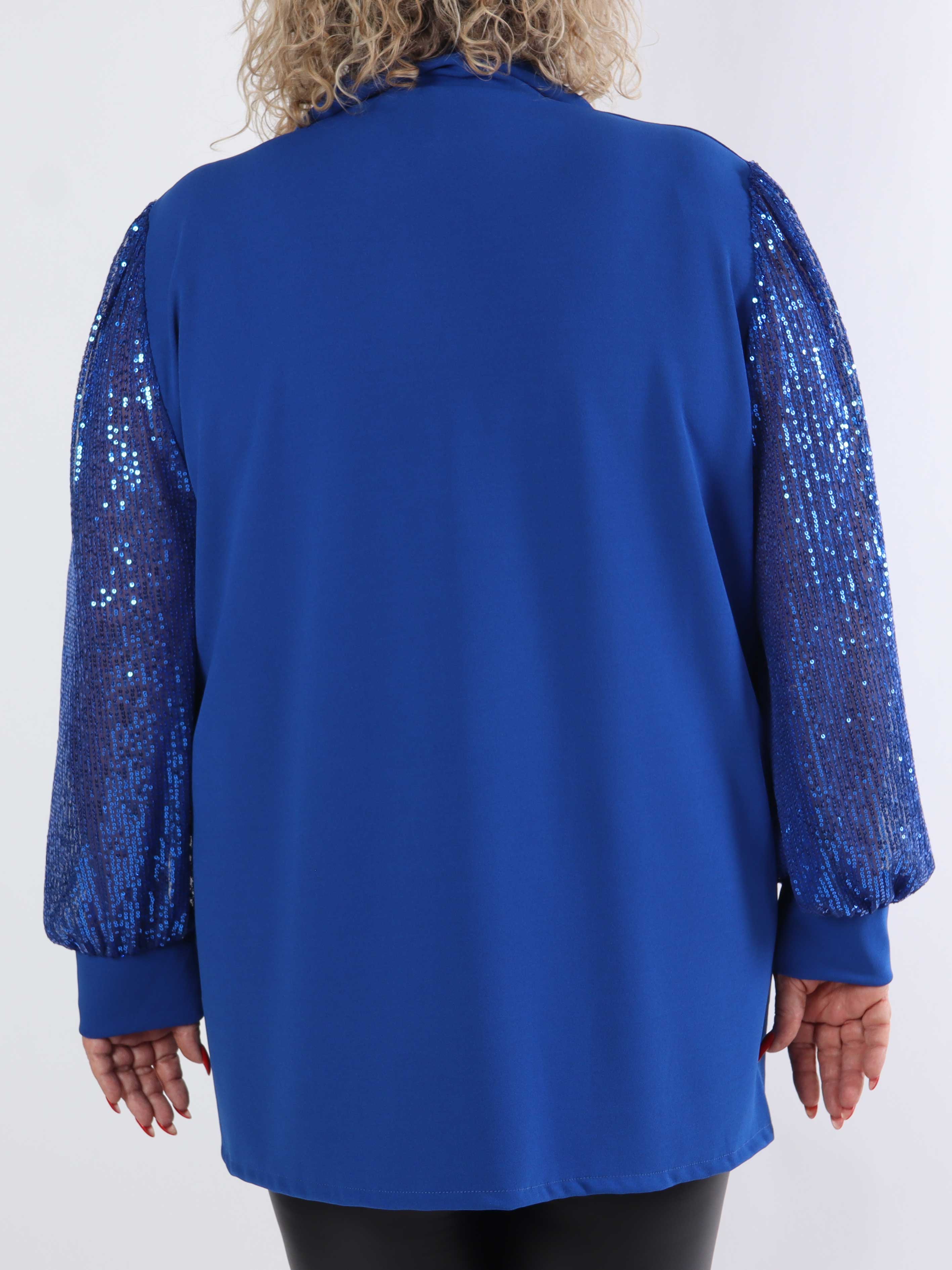 Kata - Oversized blazer med pailletærmer (bestseller)